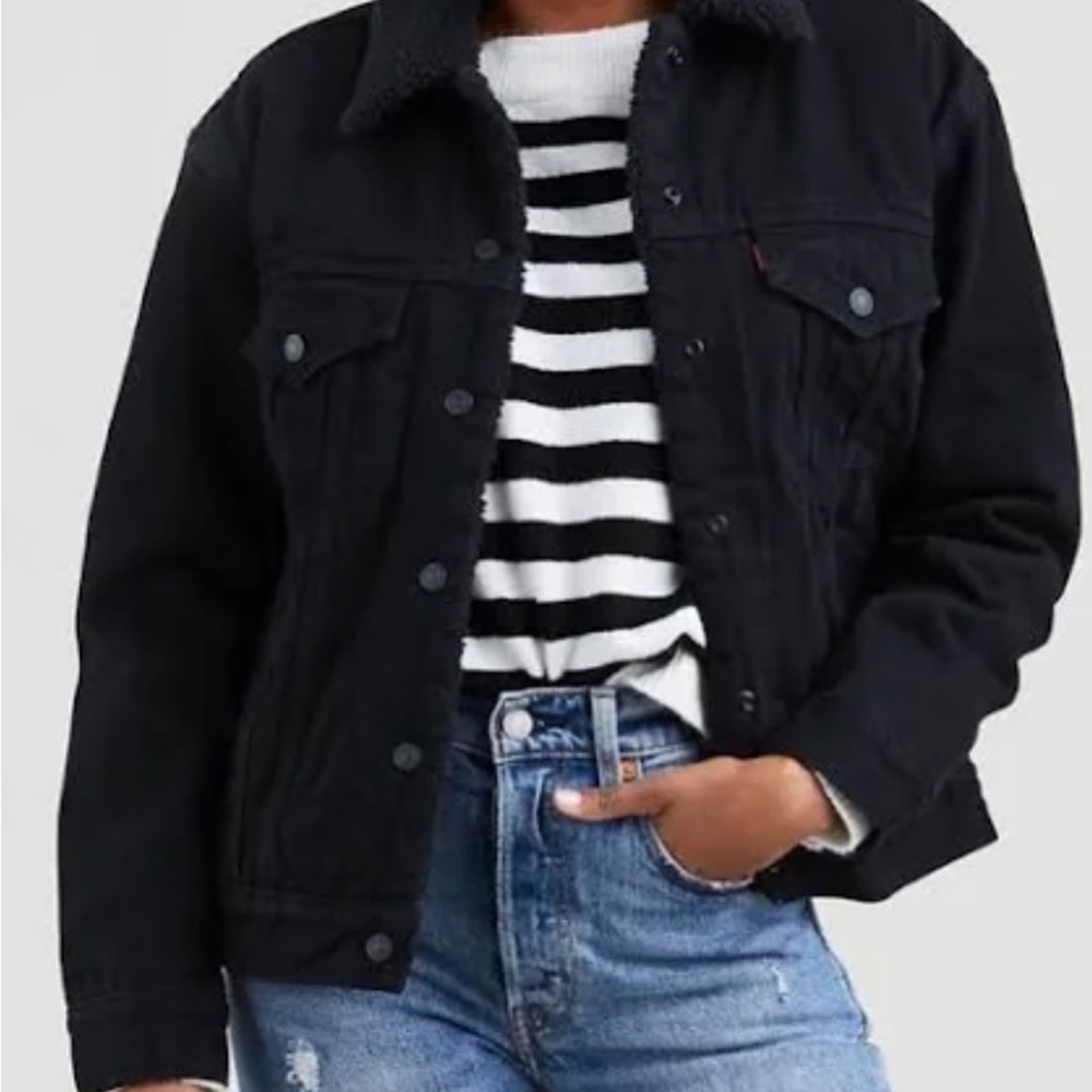 Levi's Women's Black Denim Jacket
